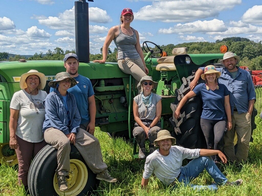 Visiting small farms in upstate New York. These regenerative farmers are teaching us that small family farms still have a relevance in our food system. Raw dairy milk straight from the tank. Beef from some of the greenest pastures we have seen. What a remarkable place and people