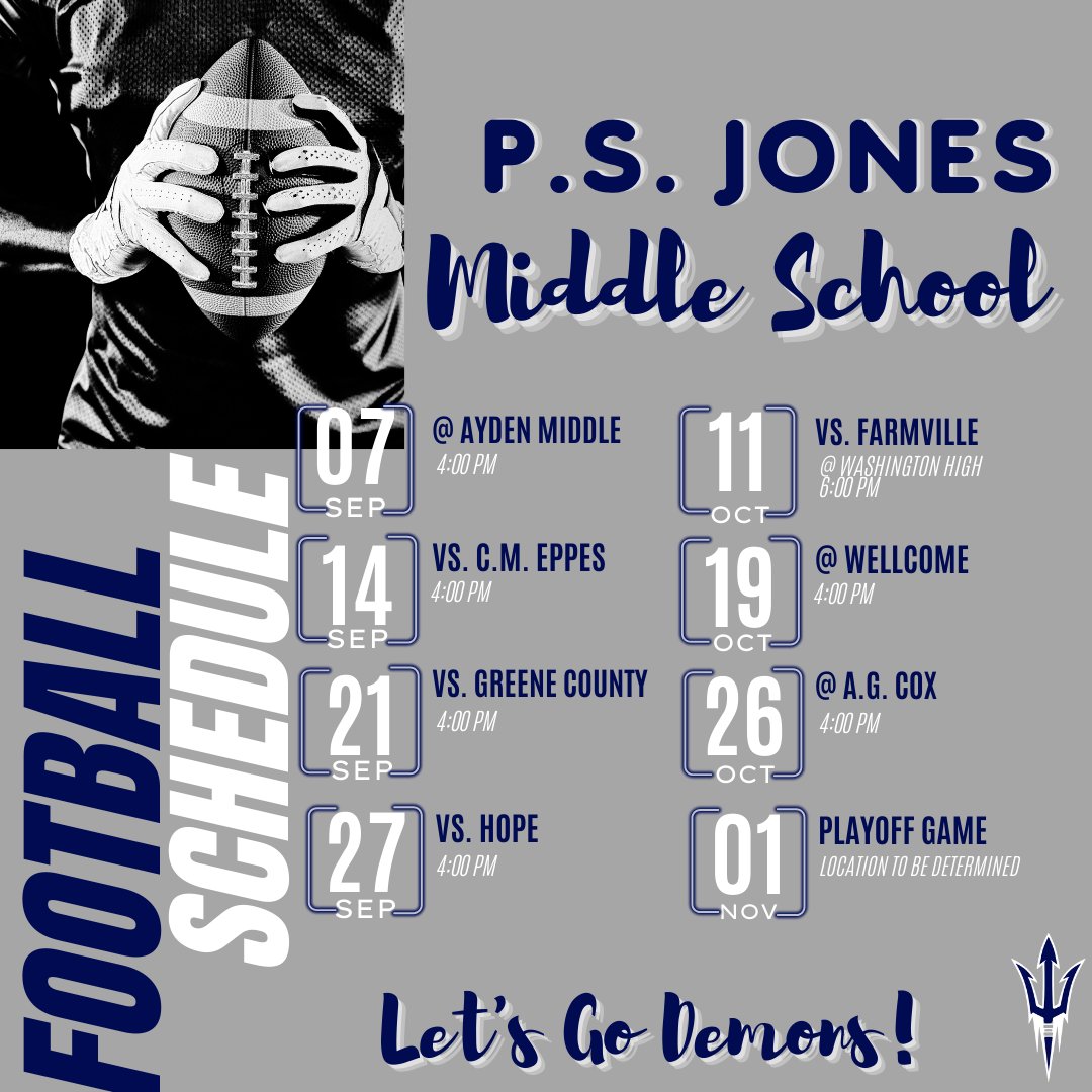PSJMiddle's tweet image. We can't wait for football season! #makingmagichappen