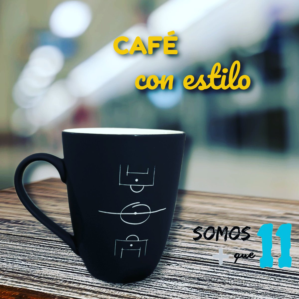 El café es una oportunidad para tener un gran día…
¡El fútbol para mostrar nuestra Pasión por el deporte!
#Futbol #fashionfutbol #vistefutbol