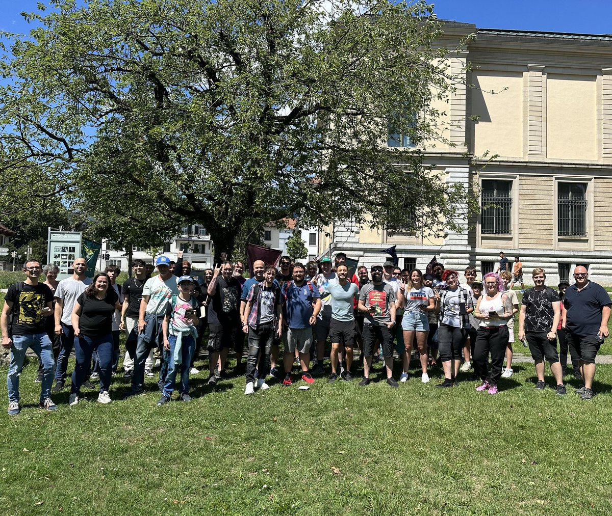 Here! 🤜 We! 🤜 Go! 🤜
Community Day with <a href="/thetrainerclubb/">The Trainer Club</a> 
Thanks for coming, we had a blast! 😊
#PokemonGO #PokemonGOCommunityDay #ambassador
