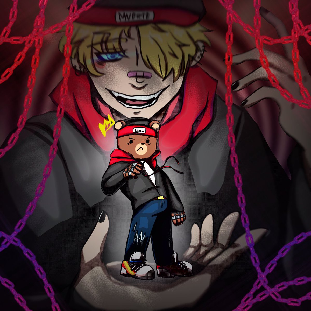 Pretty proud of this one ^^

#digitalart #digitalartwork #oc #Kumatose #ibisPaintX #chains