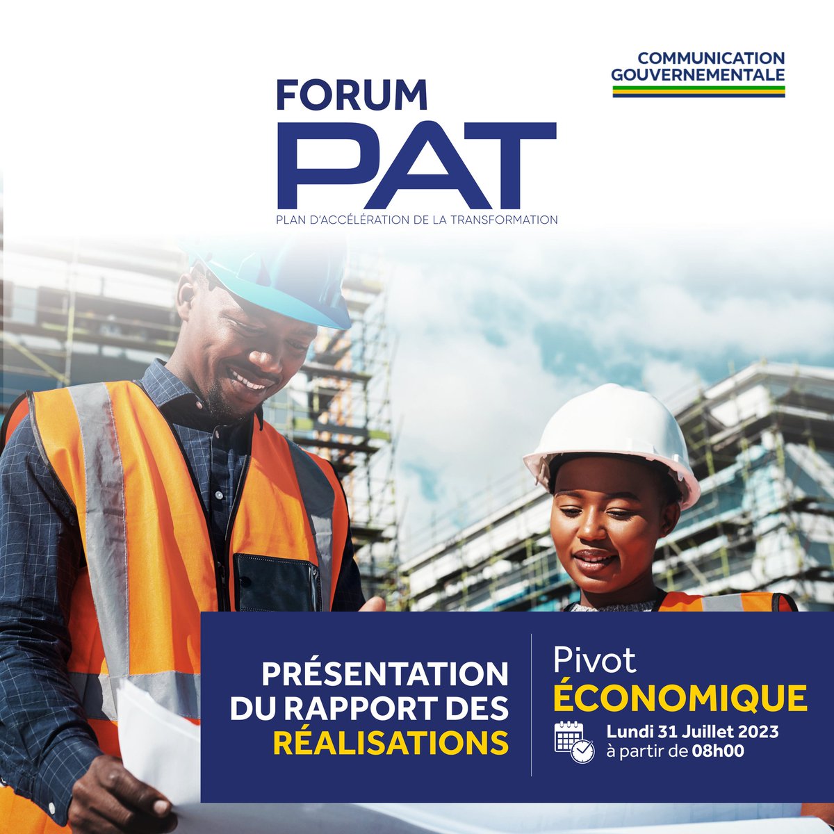 #Agenda | Forum #PAT 
#gabon