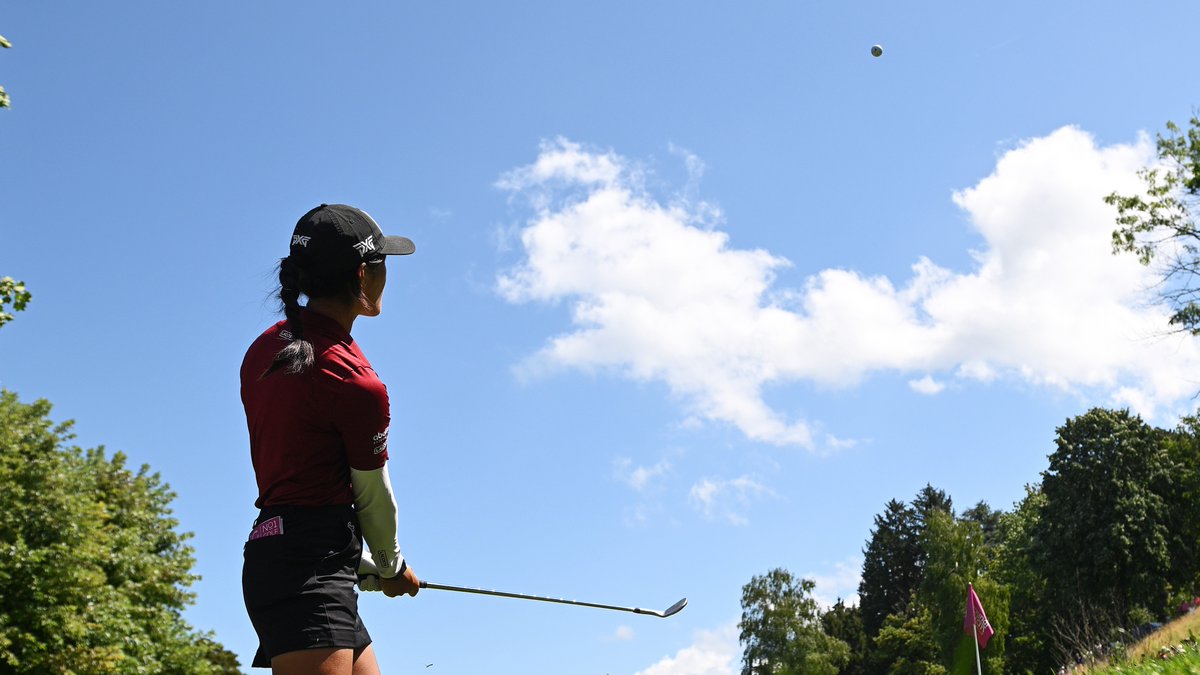 #1 in Scrambling at the @EvianChamp. #1 in Scrambling on the @LPGA. Under major pressure, @CelineBoutier got her #ProV1x up and down a field-best 75% of the time. 👀 She now leads the Scrambling category this season on the LPGA. #1ballingolf