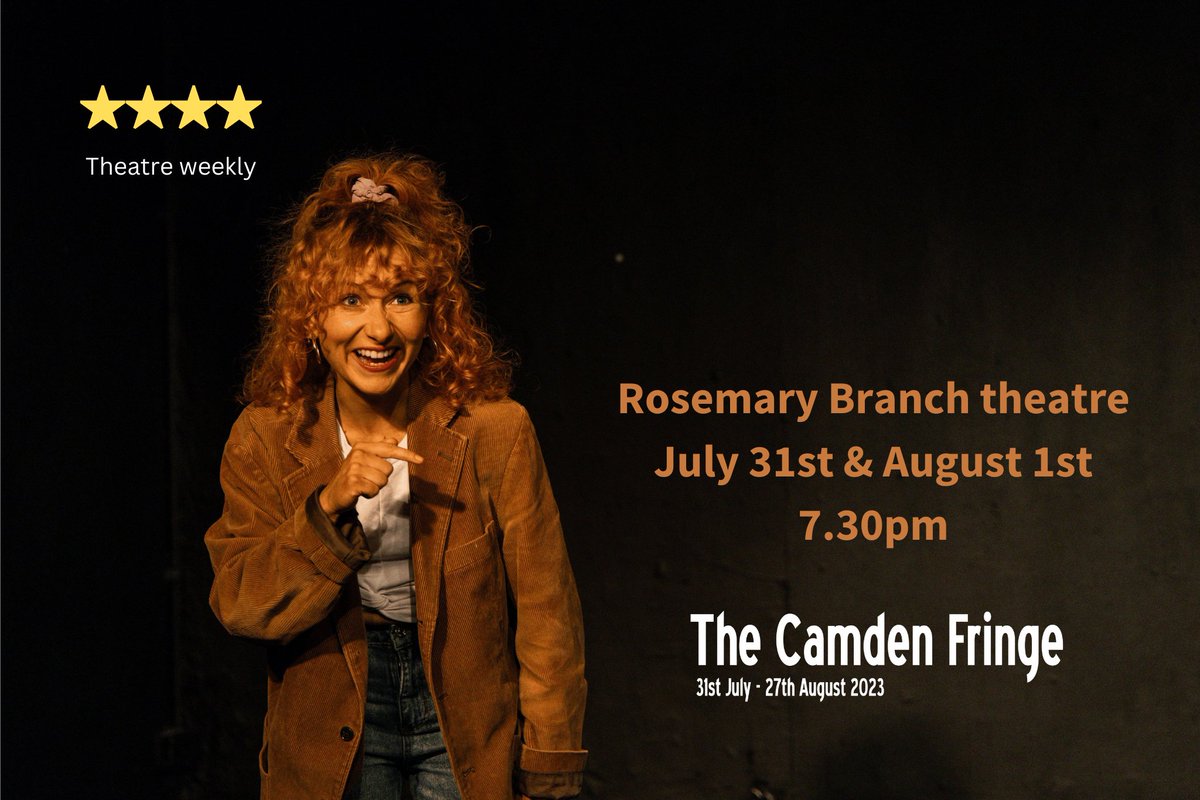 Did you hear we are opening tomorrow?!? 

@CamdenFringe  for 2 nights only at @RosieBTheatre at 7.30pm

Link to tickets in bio ✨

#camdenfringe #fringetheatre #theatre #soloshow #comedy #londontheatre #edfringe #FillYerBoots