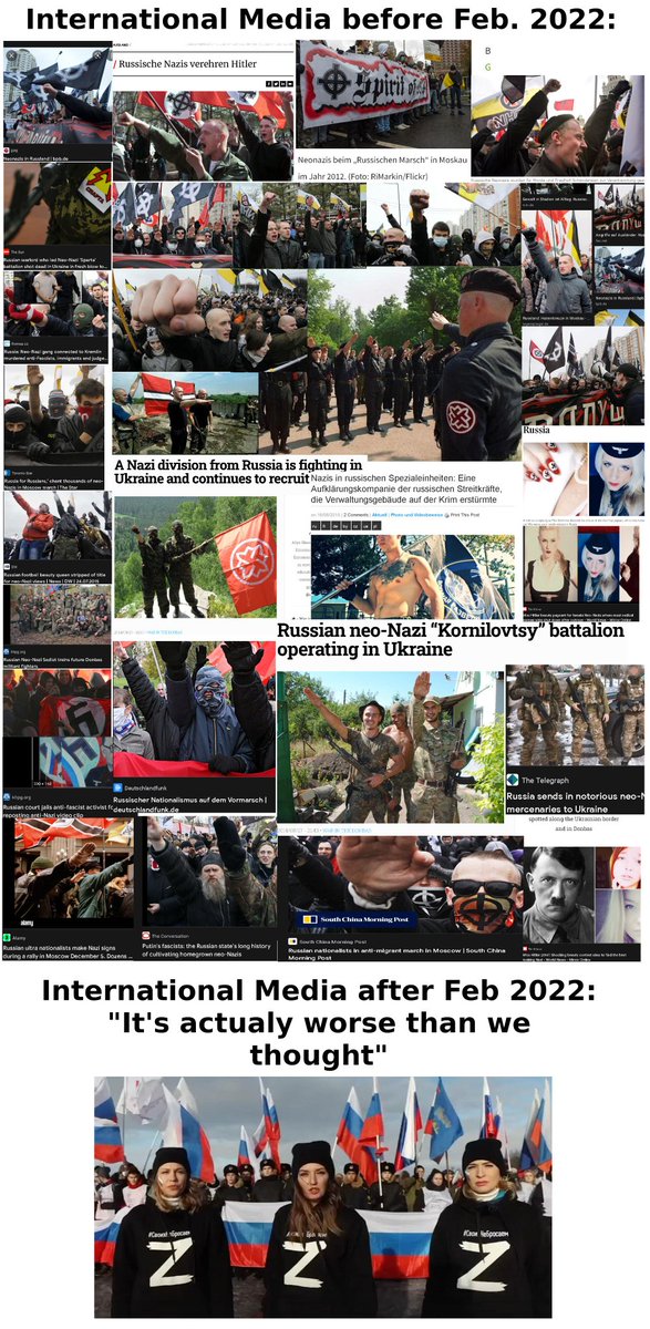 FabioJrOliv's tweet photo. Para que não restem dúvidas: São russos nestas imagens, vou repetir RUS-SOS. Portanto a desculpa do fdp Putin de desnazificar a Ucrânia não cola. Putin é tão nazista quanto o próprio Hitler, Putin é terrorista! https://t.co/2oAPqkYlbY