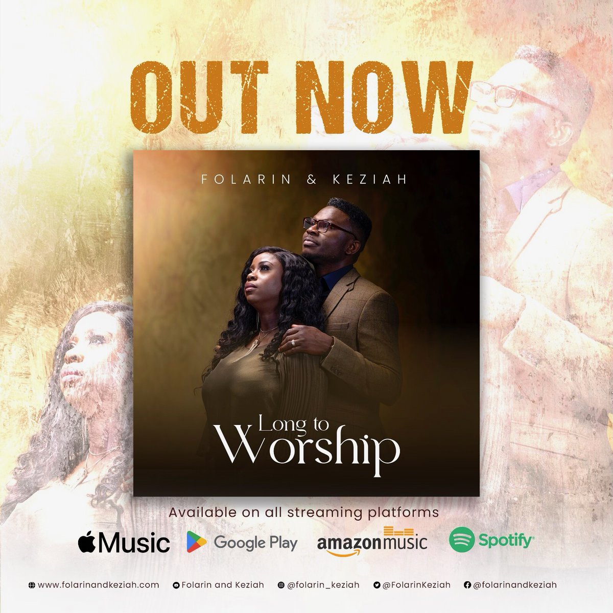 Dr_FolarinB's tweet photo. Thank you to everyone who has streamed and downloaded our new single: Long To Worship. Check out the YouTube audio video and kindly subscribe to our channel. Also, like and comment on the new track.
https://t.co/Dg6BlRc1Vh https://t.co/MHW5KFfZG5