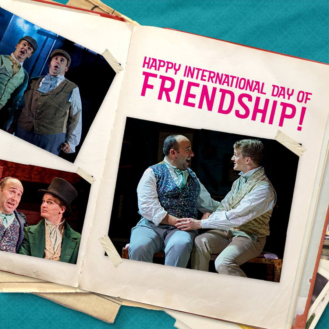 Harrumble for best friends!

#InternationalFriendshipDay #BleakExpectations #WestEnd #PiccadillyCircus #Theatre