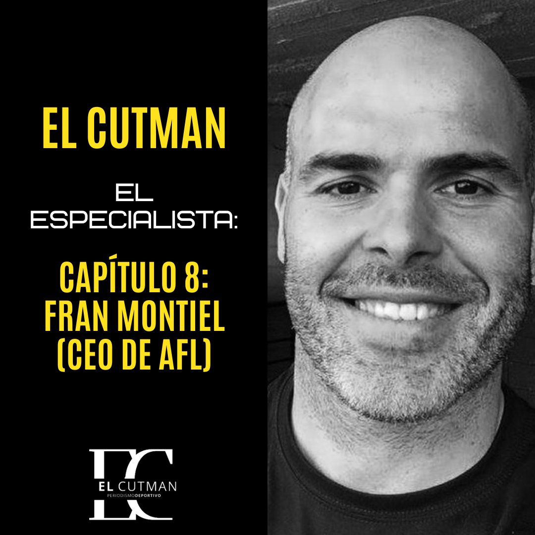 elcutman01's tweet photo. 📌El Especialista:
En el capítulo #8 nos acompañará el CEO de la liga española @AFLMMASPAIN , Fran Montiel.
No olvides de suscribirte a nuestro canal de Youtube para ver esto y más.
#aflmma #franmontiel #mma #ElEspecialista #ElCutman https://t.co/u9Sqsmip9J