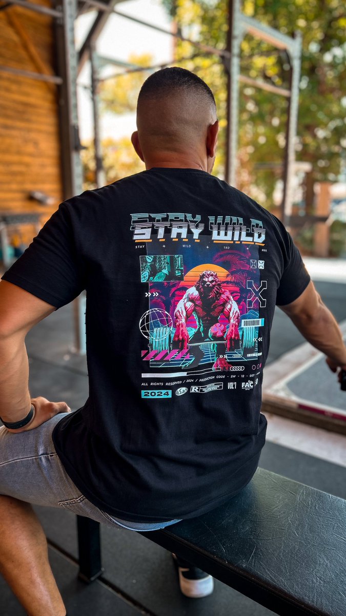kevinbatistafac's tweet photo. Un nouveau drop « STAY WILD » 🦁
✨ Un design unique qui reflète votre force intérieure et votre détermination.
Disponible en quantités limitées 🚀
#StayWild #Powerlifting #FacCogolin #NouveauDrop #CollectionExclusive #ForceIntérieure #Détermination https://t.co/7QjpkuVM4B