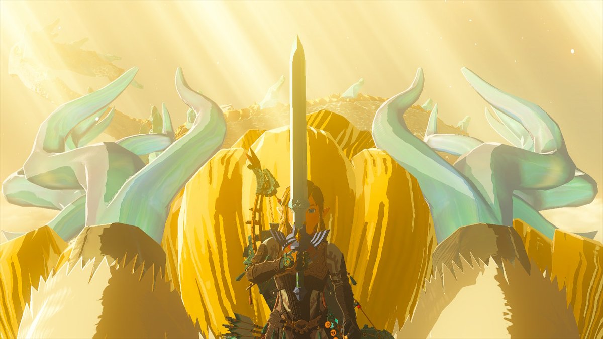 Yrasul's tweet photo. #TearsOfTheKingdom #Zelda #NintendoSwitch Finally got the still I wanted! https://t.co/Y1zLGm5ZyH