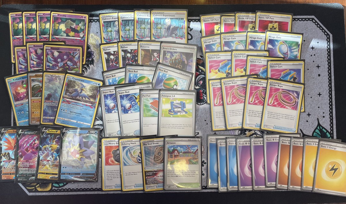 BigDogsTCG's tweet photo. Big League Challenge Weekend for the Big Dogs with Ethan taking 2nd with his “I Hate Arceus” Lost Box build, and Colby taking 3rd with Arc/Umbreon !!
The BigDogs are slowly accumulating Points as we all are on the Road to Worlds #BIGDOGSWIN https://t.co/qBB9jA5Ee1