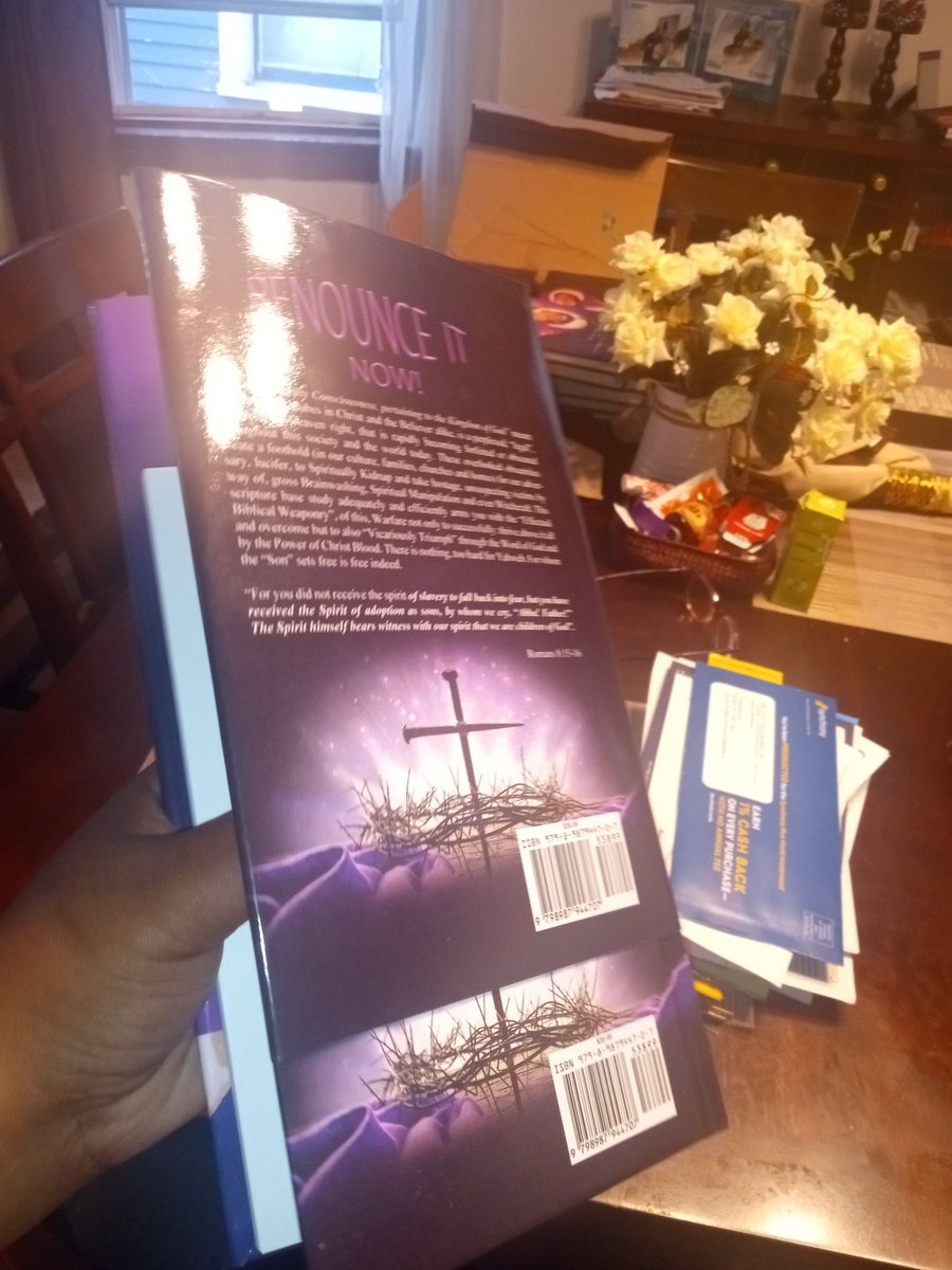 DaRealMyaChavis's tweet image. @IngramSpark  Impeccable Quality! Printing game step all the way up! Thank you for the pride you put into printing my books. Renounce it Now! On sale everywhere.
#WHYIPUBLISH #IngramsparkAuthor #WhyIPublish