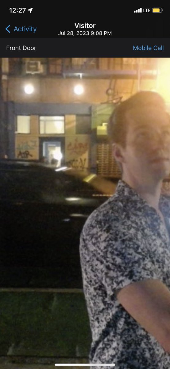 mollypoppins97's tweet photo. have you seen john castic? last seen at the brooklyn mirage around 2:30/3 am. 

he left saying he was calling an uber home but never made it back to his apartment.

27 yrs, blonde, blue eyes, 6’1, last seen wearing a navy and white floral shirt (2nd photo from my doorbell camera) https://t.co/55MQlrOfT0