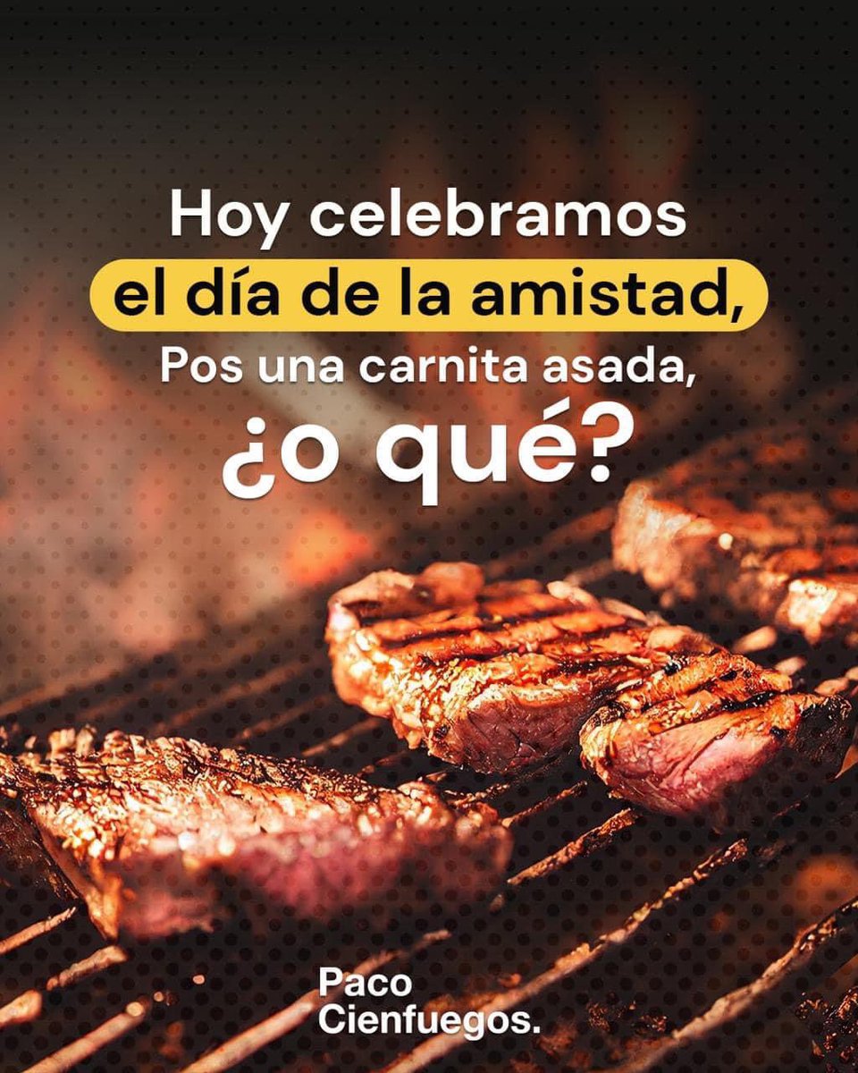 pacocienfuegos's tweet photo. Los regios siempre ponemos pretextos para hacer una carnita asada. ¡Que se arme! https://t.co/rUsmbnC3g2