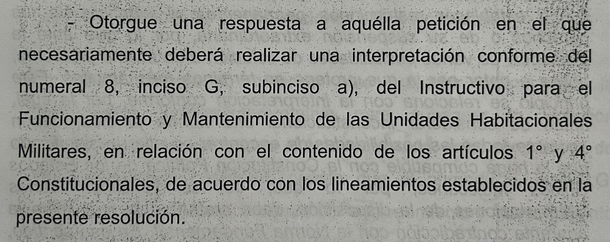 DerFamiliarMex's tweet photo. Un aplauso al #Juez que le hizo ver a @sedena e #ISSFAM la inconstitucionalidad de su instructivo de las UHM. Si no atienden esto, los amparos lloverán. Recuerden que su instructivo no está por encima de la constitución y mucho menos de los menores de edad. https://t.co/4tBft9LDKs