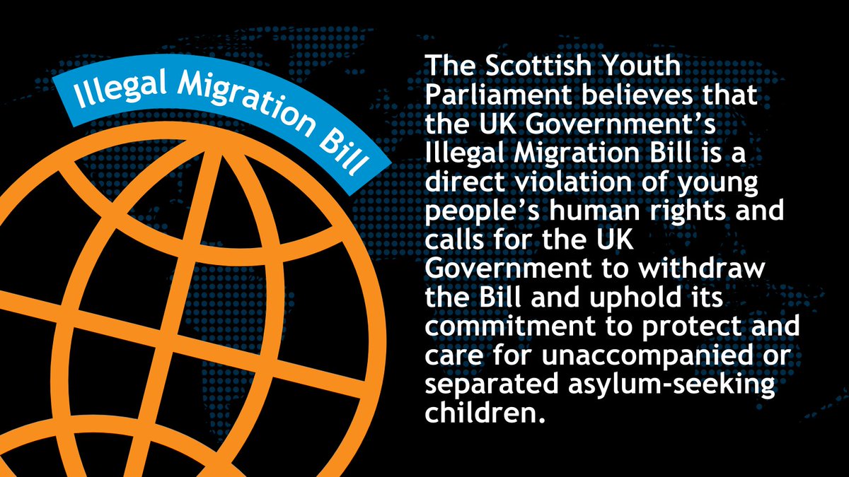 Scottish Youth Parliament (@officialsyp) on Twitter photo 🗨️ We believe the Illegal Migration Bill is a direct violation of young people’s human rights
💬 <a href="/SYP_Equalities/">SYP Equalities & Human Rights Committee</a> Deputy Convener @ImaanMSYP says this is the latest step in vulnerable people being subjected to more distress and inequality
🔗 Read more: bit.ly/SYPMigrationBl… 🗨️ We believe the Illegal Migration Bill is a direct violation of young people’s human rights
💬 <a href="/SYP_Equalities/">SYP Equalities & Human Rights Committee</a> Deputy Convener @ImaanMSYP says this is the latest step in vulnerable people being subjected to more distress and inequality
🔗 Read more: bit.ly/SYPMigrationBl…