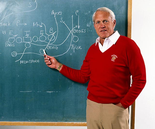 American #football coach and sports broadcaster #BillWalsh died from leukemia #onthisday in 2007. 🏈 #SanFrancisco49ers #Stanford #WestCoastoffense #49ers #SuperBowl #NFL #trivia