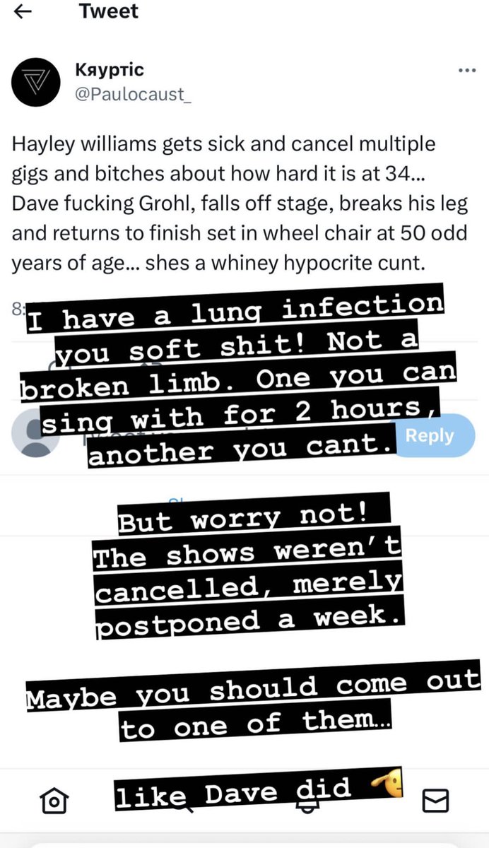 paramore_tour's tweet image. for context: