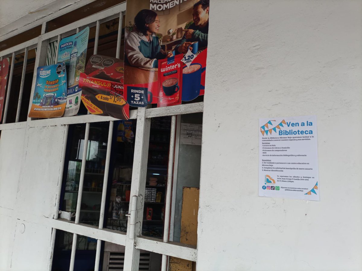 BFAL_org's tweet photo. Nuestros voluntarios salieron hoy a las calles de Mirones Bajo para promocionar los servicios de la biblioteca. Agradecemos a todos los dueños de los diferentes comercios por permitirnos pegar nuestros flyers en sus tiendas para que nuestra comunidad siga creciendo. https://t.co/rdEe7aeblh