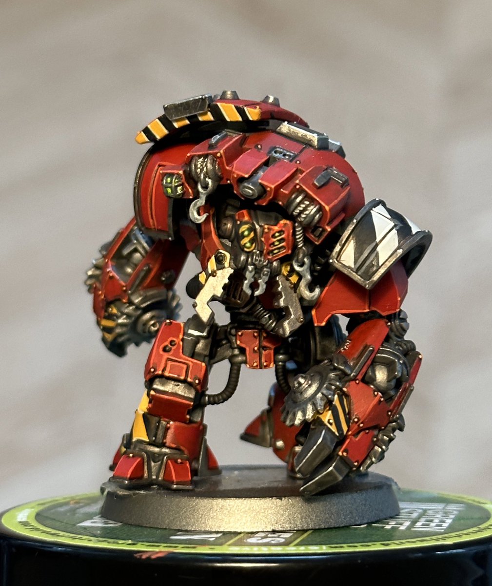 AtlasMiniatures's tweet photo. Ambot done! First necromunda model - likely of many! #WarhammerCommunity #necromunda #ambot https://t.co/yIFFpUwnOJ