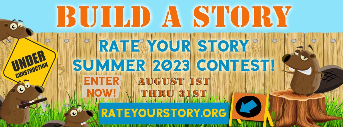 RateYourStory's tweet photo. ENTER NOW: Our #RYS Build A Story Contest! All entries receive feedback! https://t.co/AmS6CFHTzE Keep your eyes peeled for prize donors and info, as well as feedback on our previous contests! @Literally_Lynne #RateYourStory #AuthorsHelpingWriters #BuildAStory #storytelling https://t.co/k8qDIbxKzs