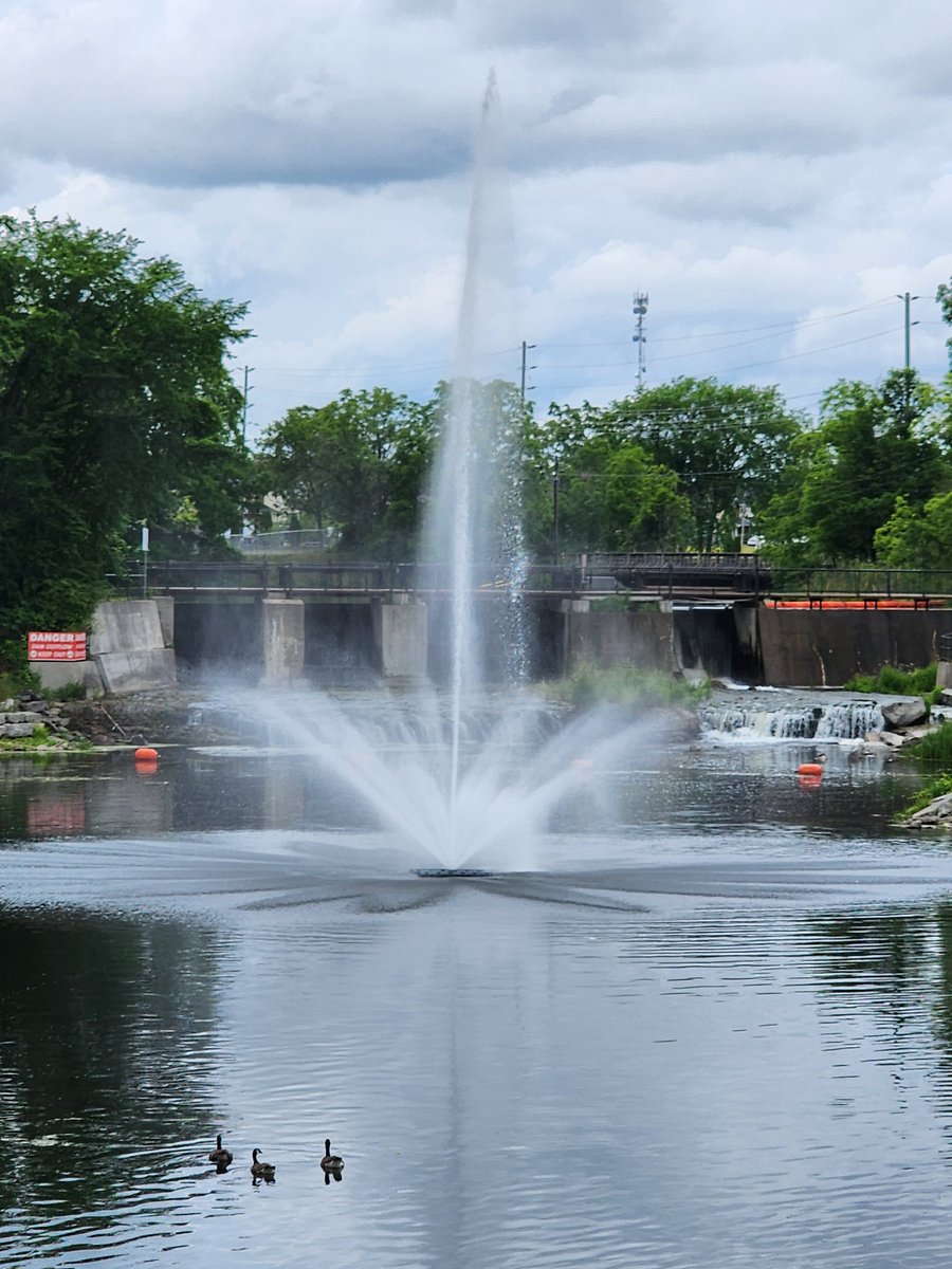 #amwriting #cozymystery I think so much better when there's water. #Canada #gananaque