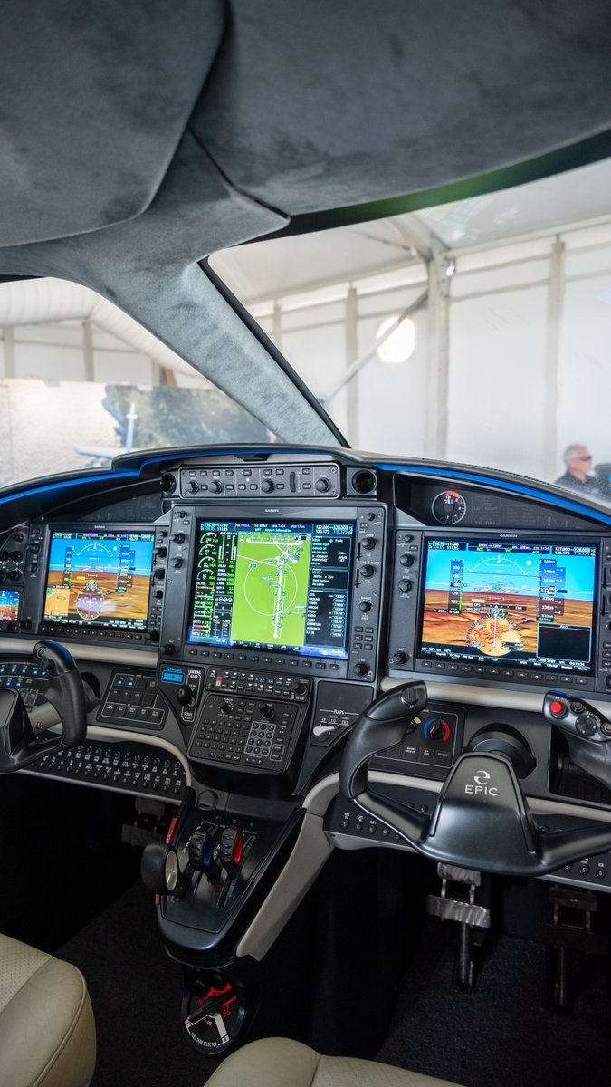 GarminAviation's tweet photo. Check out the @EpicAircraft E1000 featuring #G1000 NXi 🙌

#OSH23 https://t.co/sFqeXBeen4