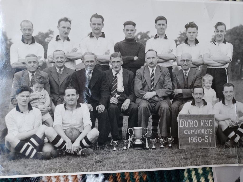 Madjarevic's tweet photo. @WayneSBarton Couple more from the archives! He used to tell my grandad who was a big strong centre half he ‘go and sort him out arry’
😂 https://t.co/zJp9a4Nupj