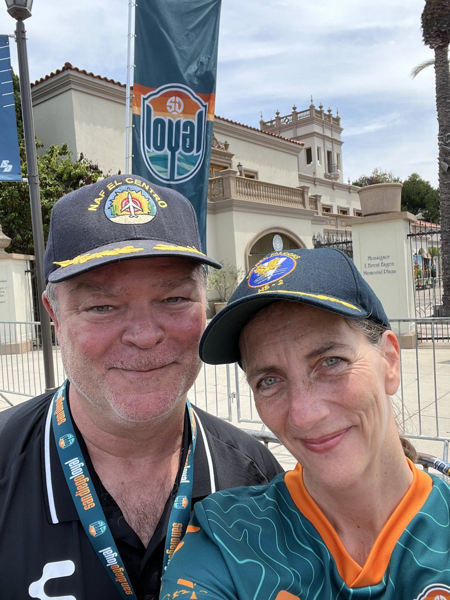 Happy to take in today’s doubleheader! Go <a href="/SanDiegoLoyal/">San Diego Loyal</a> - thinking a big win is in the cards! The 2nd Battle of the Bases should be a close one! Love being here with my Sweet Hubby to watch his vision come to life! #BattleoftheBases  <a href="/sdbucket1/">SD Bucket</a>