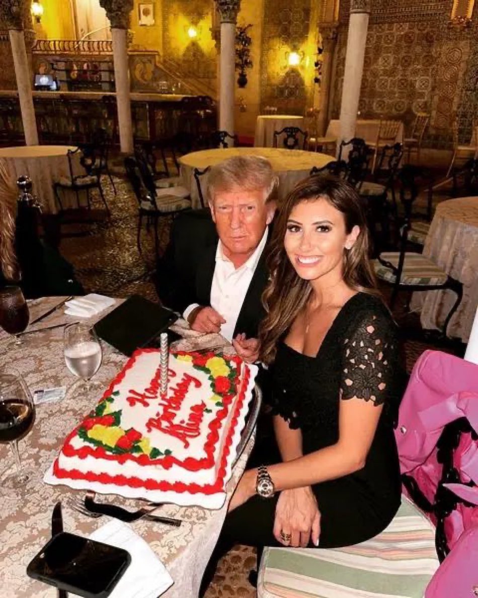 piyushmittal's tweet photo. I wonder if @MELANIATRUMP knows about Alina Habba ? https://t.co/PByJyrECz1