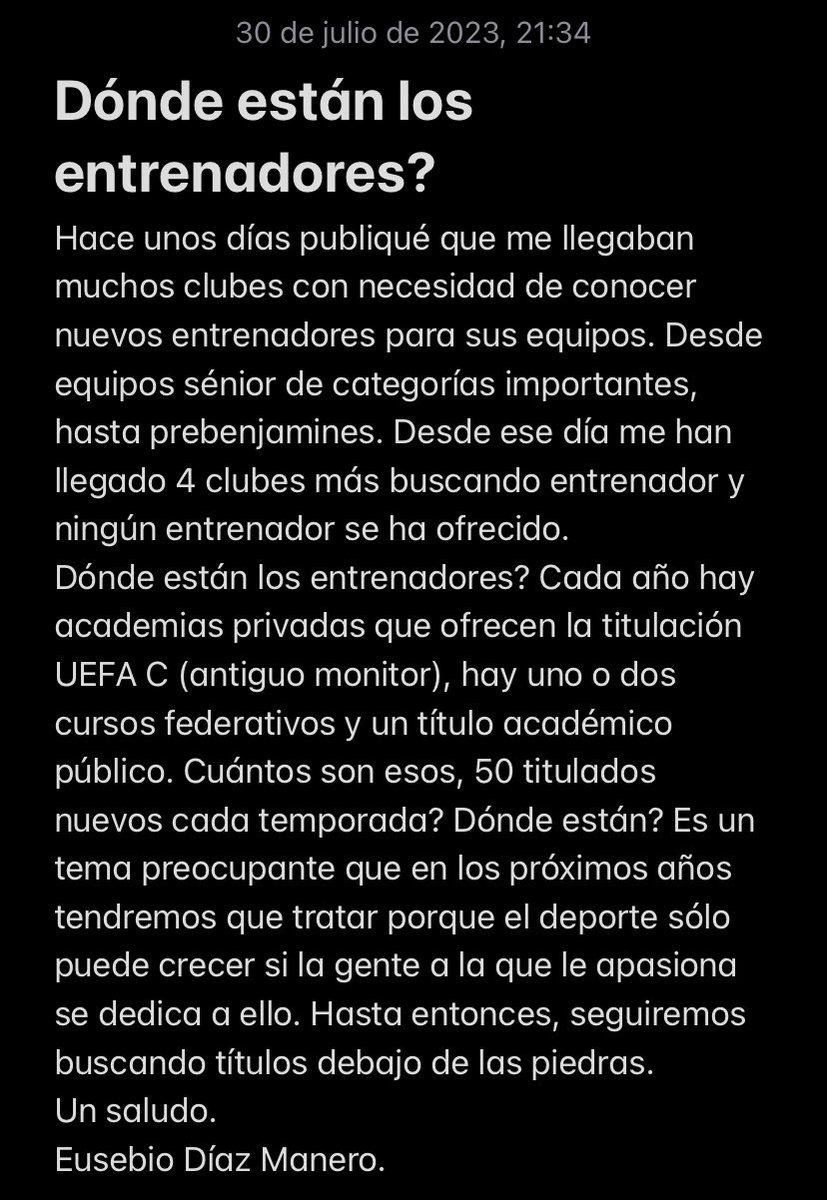 Solofutbolsala_'s tweet photo. Como la página de SFS no está activa,  publicaré artículos de opinión con este formato. https://t.co/8FWAJ2gnJl