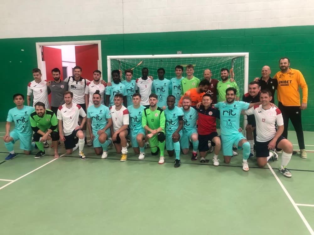 LiverpoolFutsal's tweet photo. Many thanks to the England PS squad for the game today and also @engdeaffutsal too for the recent game. Always a massive honour. The very best of luck to both teams in their upcoming major tournaments 🦁🦁🦁 https://t.co/uKVxmuiwQY