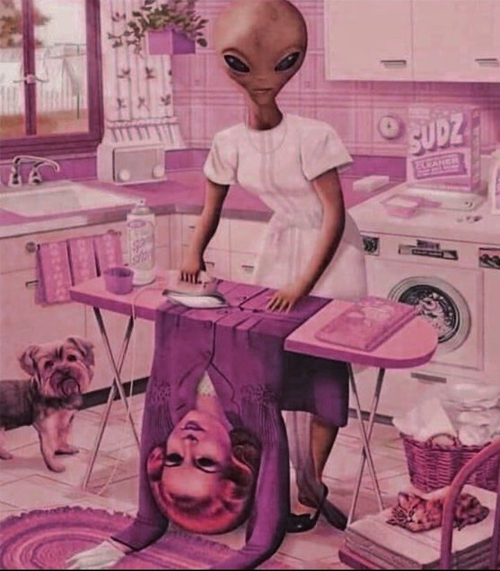 tea_spiracy's tweet photo. Sunday chores be like....
#Aliens #Alien #ufotwitter @Leon247365 https://t.co/qbR7oUtOCp