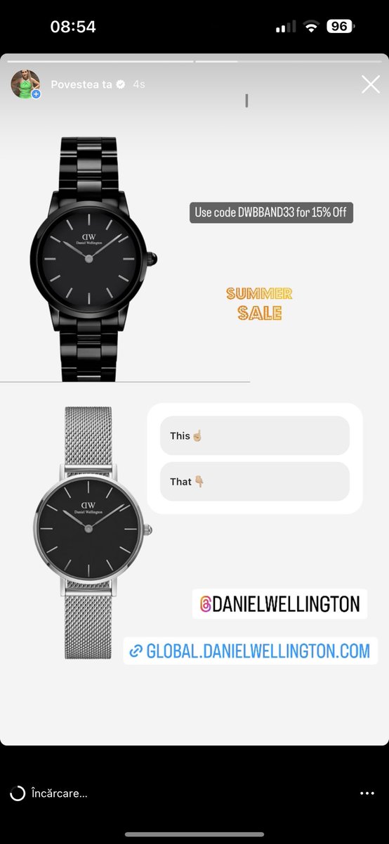Hey! You can use my CODE DWBBAND33 for 15% on danielwellington.com
#discount #discountcode #promo #promocode #voucher #coupon #earthquake #deals #blackfriday2022 #อิงล็อต #Trending #sales #Promotion #wethrift
