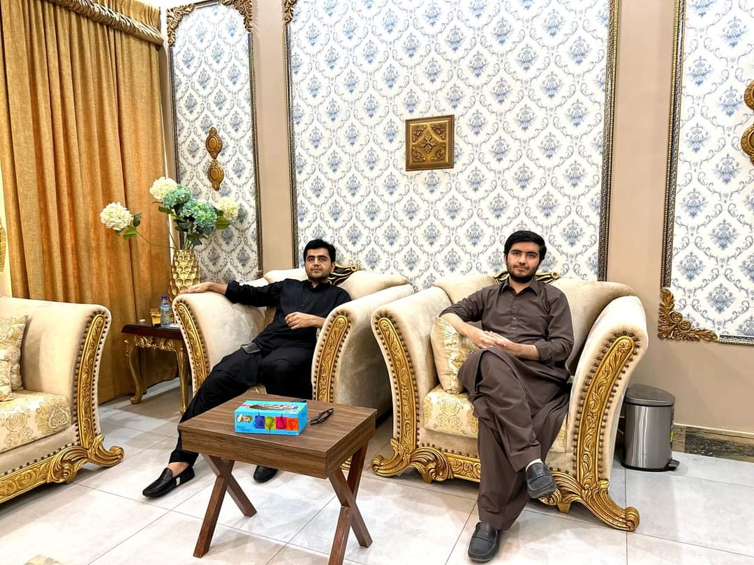 MunirChandioPPP's tweet photo. #PakistanPeoplesParty Leaders Respectable @AmjadAChandio & #Barrister @MasroorAChandio Sons of MPA Mumtaz Ali Chandio at #Chandia_House #PS_35 #NaushehroFeroz @mumtazchandiomp @BBhuttoZardari @MunawrChandio @AseefaBZ @AdilPpp https://t.co/fZWyOX0Ac6