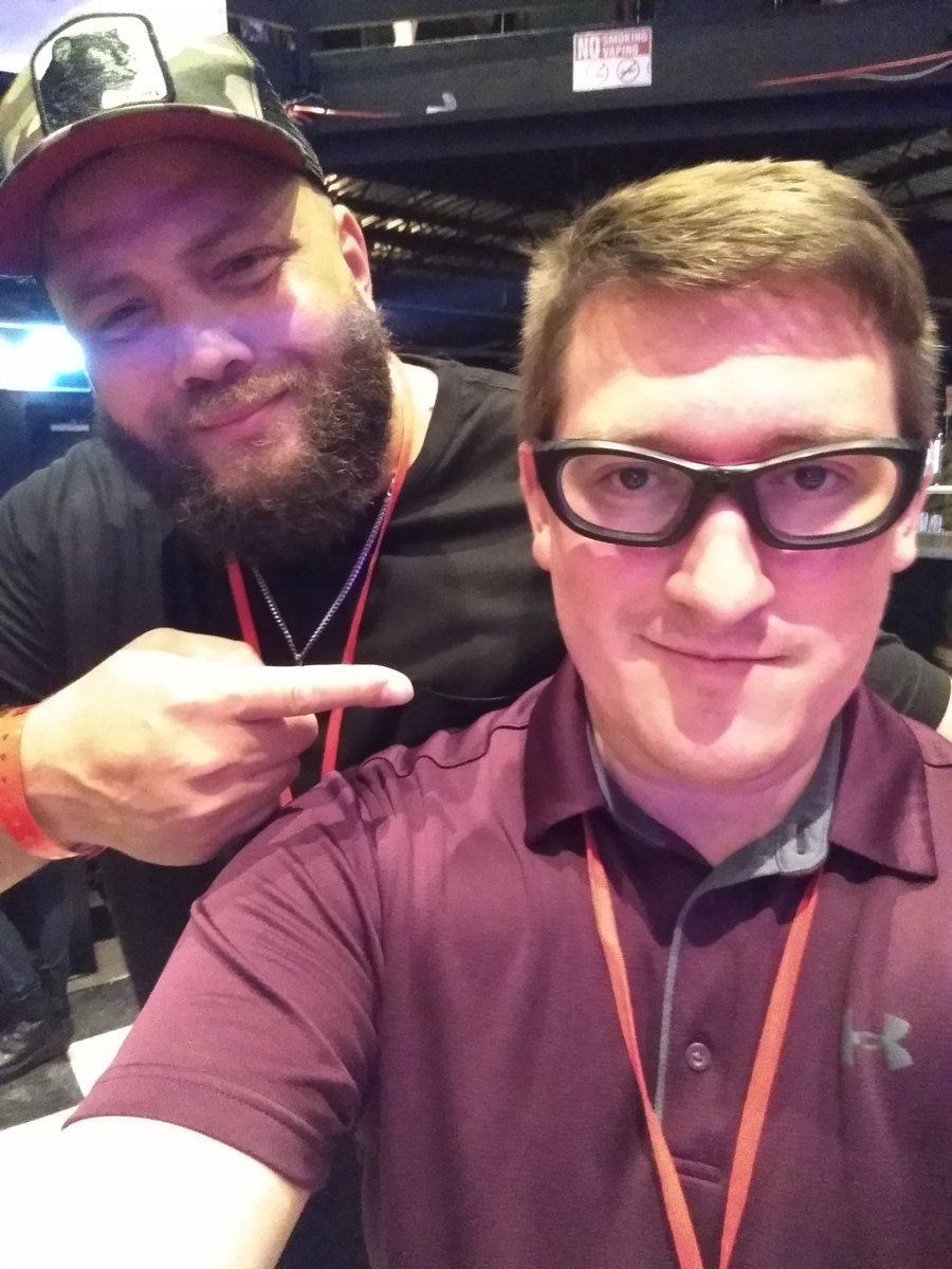 FTC_NTX's tweet photo. Getting to learn more about a different kind of music genre while I'm here at Nerdcore Convention. This is Daddyphatsnaps, my nephew's favorite artist. https://t.co/Q11Zelk1no
