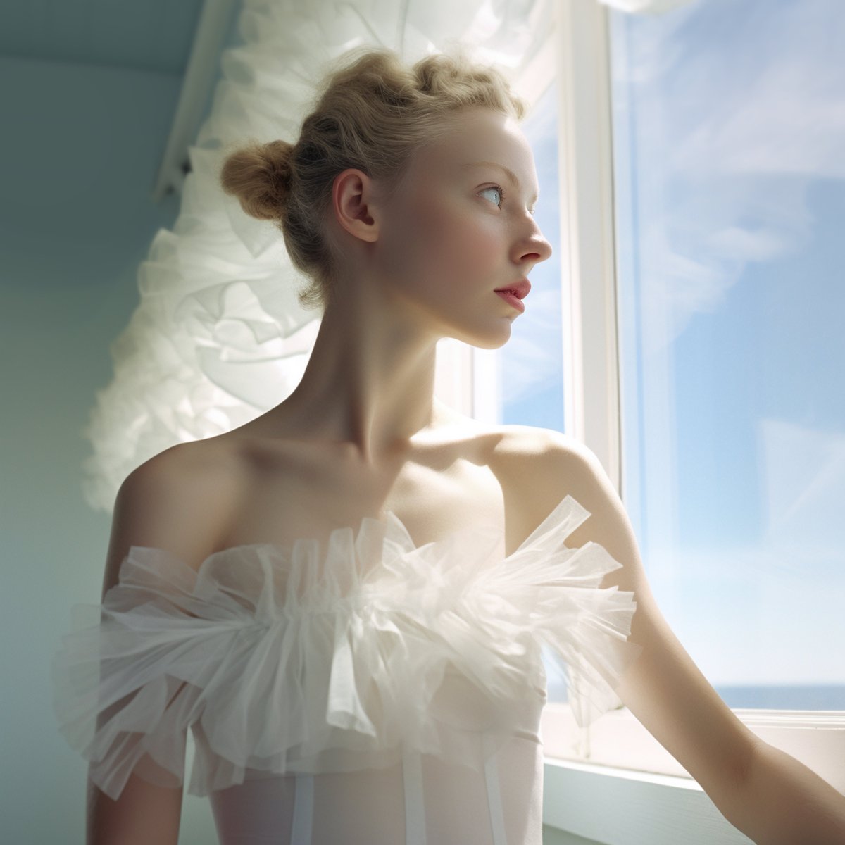 PFra411's tweet photo. Woman at the window
#summer #woman #portrait #window #windowportraits 
#Inspiration #Love #Art #Dreams
#Serene #sixtinearts #aiart #aiartcommunity #midjourney https://t.co/28kiCTB2ss