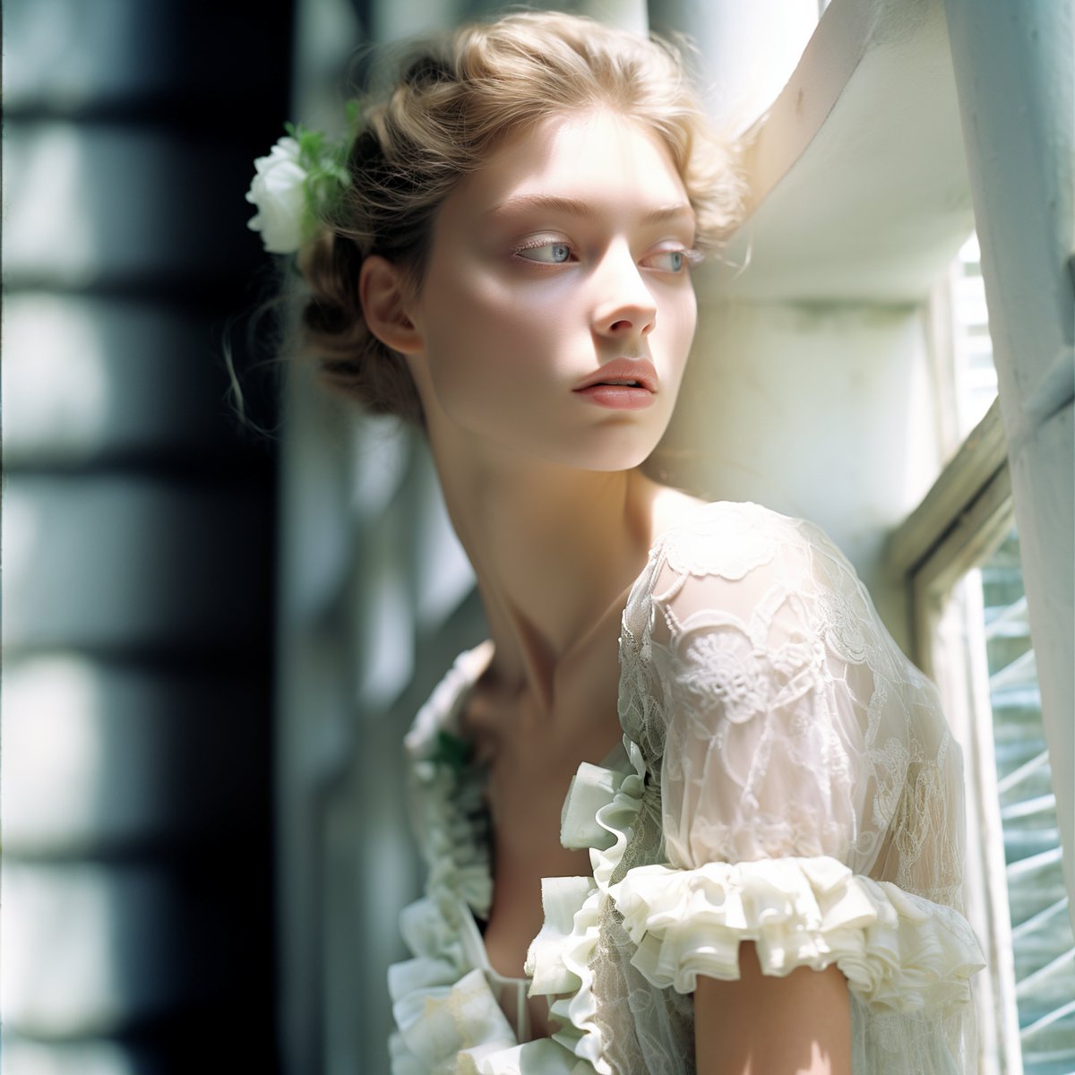 PFra411's tweet photo. Woman at the window
#summer #woman #portrait #window #windowportraits 
#Inspiration #Love #Art #Dreams
#Serene #sixtinearts #aiart #aiartcommunity #midjourney https://t.co/28kiCTB2ss