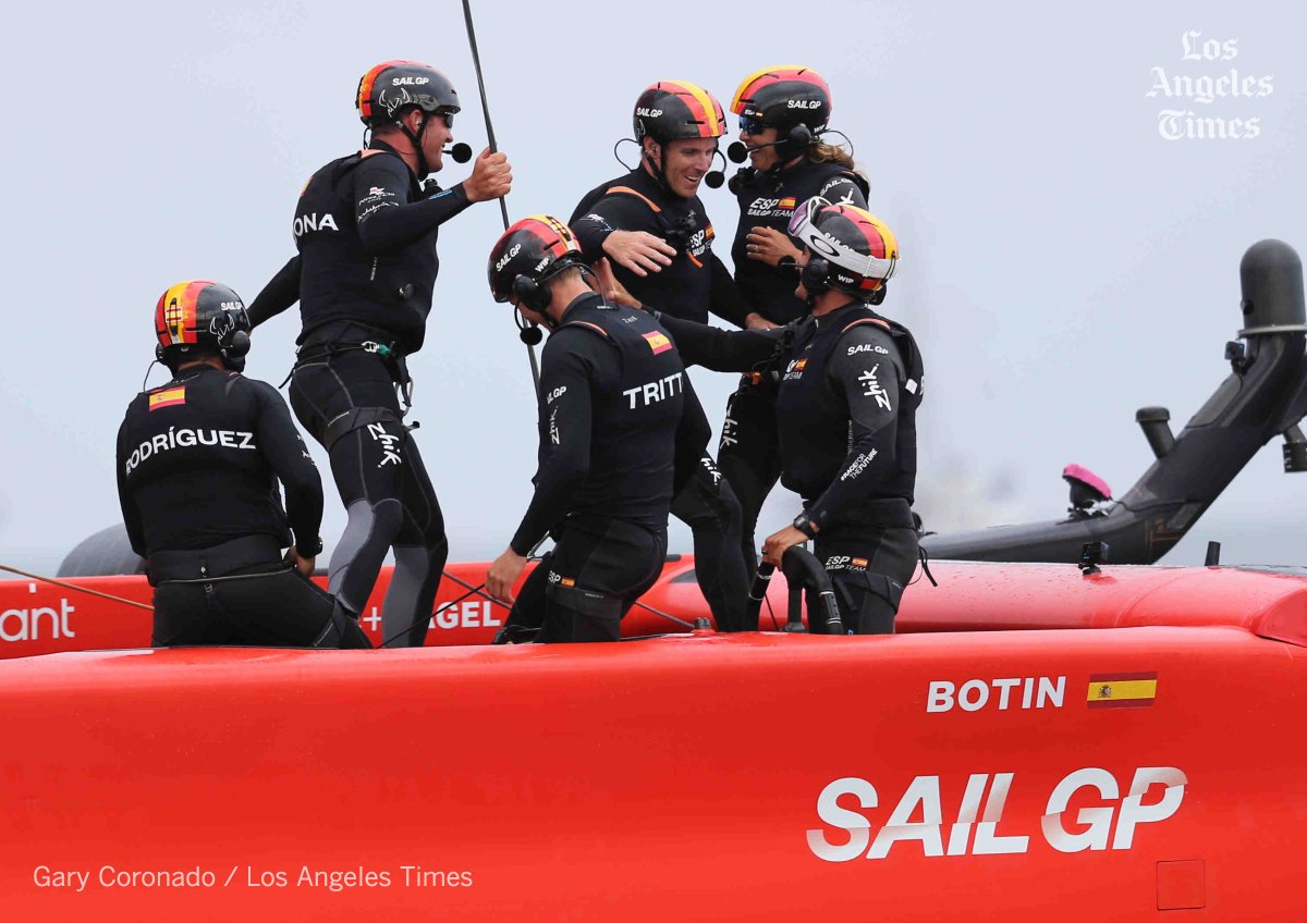 Gary Coronado (@gary_coronado) on Twitter photo Port of Los Angeles hosts Oracle Sail Grand Prix -- <a href="/latimesphotos/">L.A. Times Photos</a> -- <a href="/SailGPUSA/">United States SailGP Team 🇺🇸</a> <a href="/SailGP/">SailGP</a> <a href="/SailGPESP/">Spain SailGP Team</a> -- bit.ly/3YaI6xn Port of Los Angeles hosts Oracle Sail Grand Prix -- <a href="/latimesphotos/">L.A. Times Photos</a> -- <a href="/SailGPUSA/">United States SailGP Team 🇺🇸</a> <a href="/SailGP/">SailGP</a> <a href="/SailGPESP/">Spain SailGP Team</a> -- bit.ly/3YaI6xn