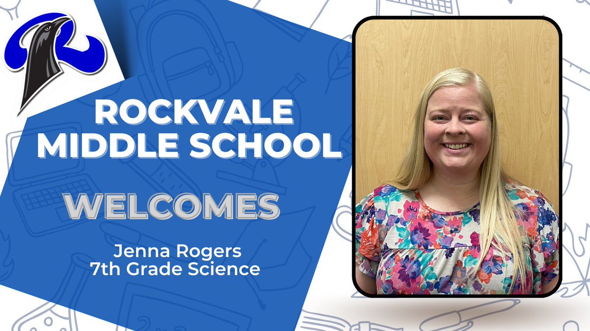 Welcome to Rutherford County, Mrs. Rogers! You will be an excellent addition to our Science Department! #WelcomeToRockvale