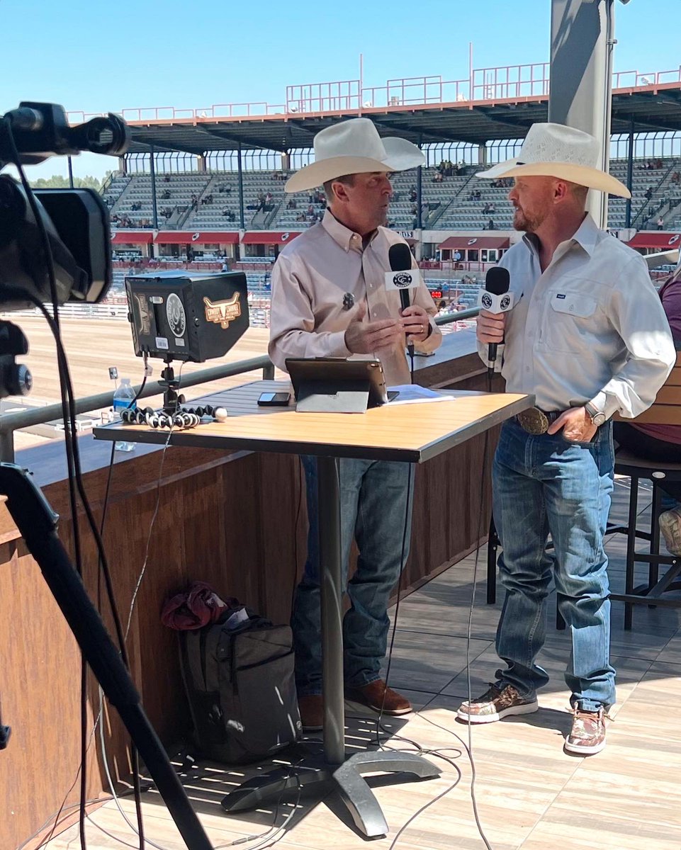 Country music is still alive as long as we’ve got this man.  Proud to have the one and only <a href="/codyjohnson/">Cody Johnson</a> on my show yesterday at <a href="/CheFrontierDays/">Cheyenne Frontier Days</a>. Check out my all-time favorite song that he wrote called “By Your Grace.” 

<a href="/Cowboy_Channel/">The Cowboy Channel</a> @Resistolhats #weliveiteveryday  #CFD