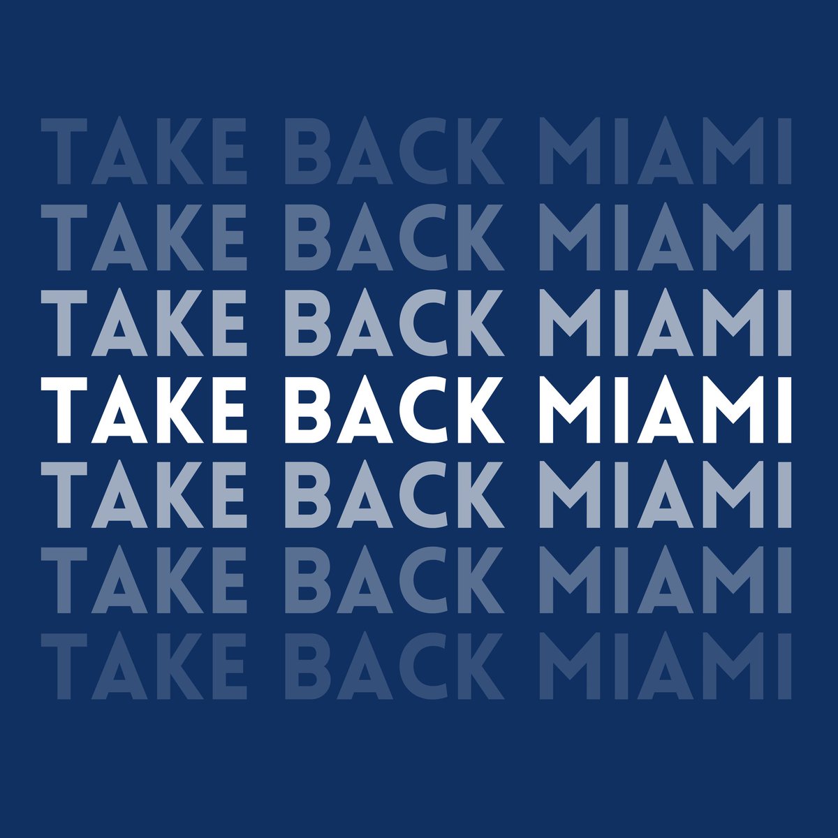 #TakeBackFlorida #TakeBackMiami #TakeBack118 @FlaDems
