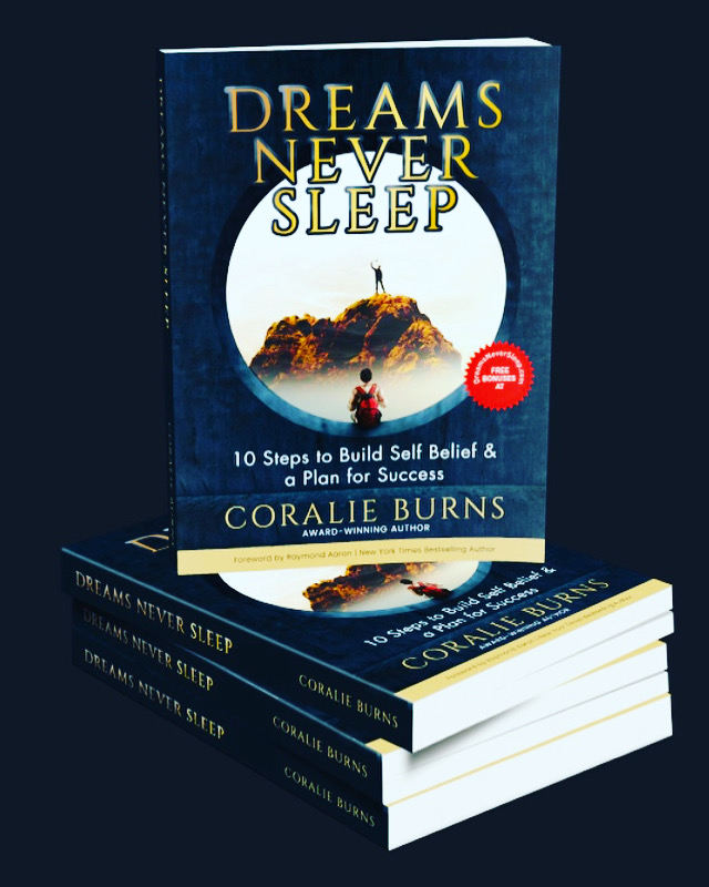 *Coral's is the #author of the, #upcomingbook #dreamsneversleep #10waytobuildselfbelief #aplanforsuccess 

#tellmemore *already found a #publisher *&amp; a #top10author to #write the #forward for the #book