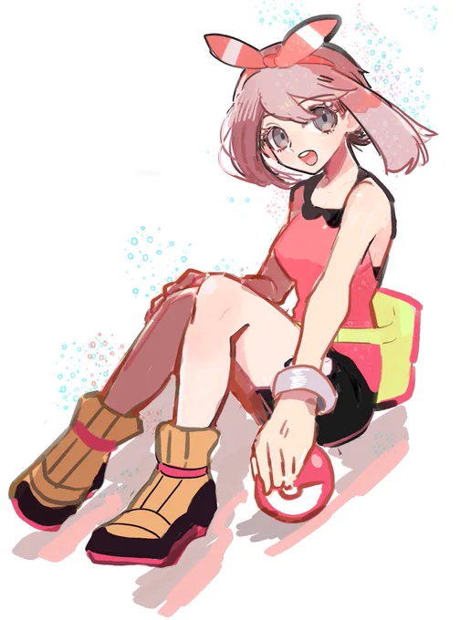 昔描いたのをセルフリメイクしました!ルビサファ最高〜!