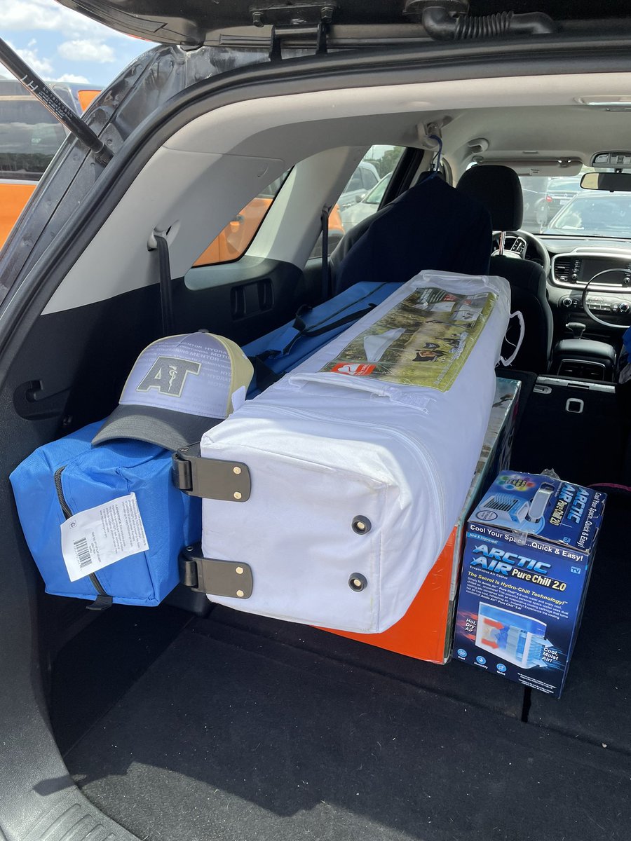 Practices start tomorrow. Went to the store for some back up items to what we already have on hand  -  inflatable pool, shade tents, etc.  Don’t look at it as a spending spree, but an investment in our kids’ safety! Let the new year begin! <a href="/GHATSdotORG/">GHATS</a> <a href="/SWATAD6/">SWATA</a>