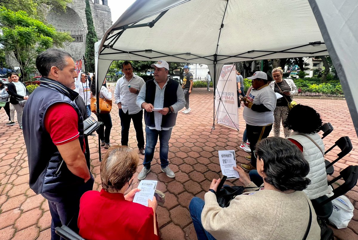 mikeerrasti's tweet photo. Excelente participación de los vecin@s de la @AlcaldiaMHmx en favor del @ComiteFAM #FinDeSemana 
#TeamErrasti #JuntosHacemosLaDiferencia
 #VaXMH 

Gracias Equipo ✅✅✅!!!! https://t.co/T4UvsGRa6q