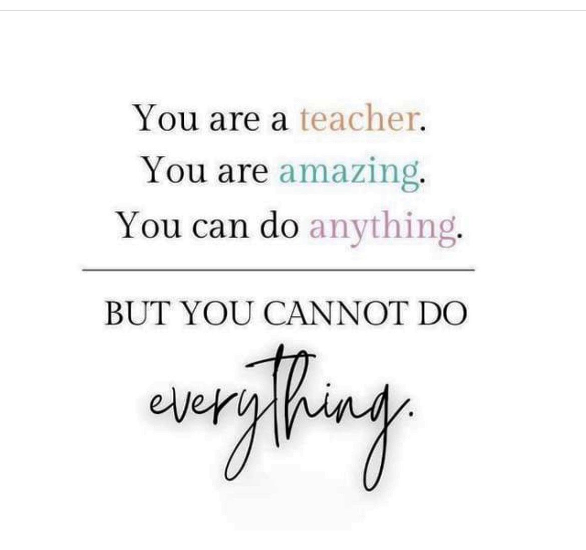 Hey teacher friends…just a note as you are preparing for a new school year. 
Take care of YOU. 
♥️ #JoyfulLeaders