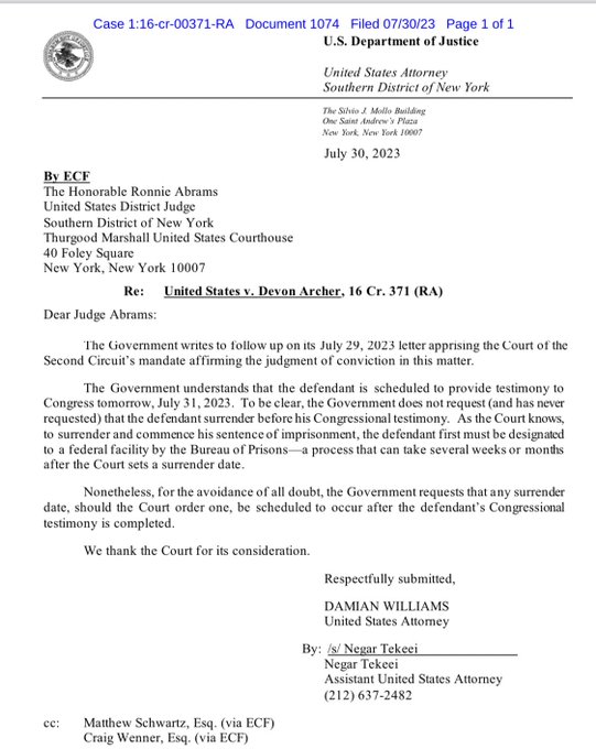 DOJ Denies Trying To Jail Hunter Biden Witness Before Tomorrow's Testimony F2U4-x3XMAA0R_w?format=jpg&name=small