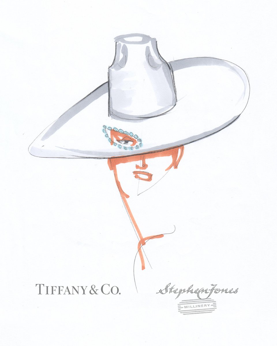 House ambassador @Beyonce wears a metallized silver peephole cowboy hat and Tiffany HardWear drop earrings. Created in partnership with @SJMillinery, the hat is adorned with gems that are reminiscent of our Tiffany Blue® hue. More: bit.ly/455moNf #RenaissanceWorldTour