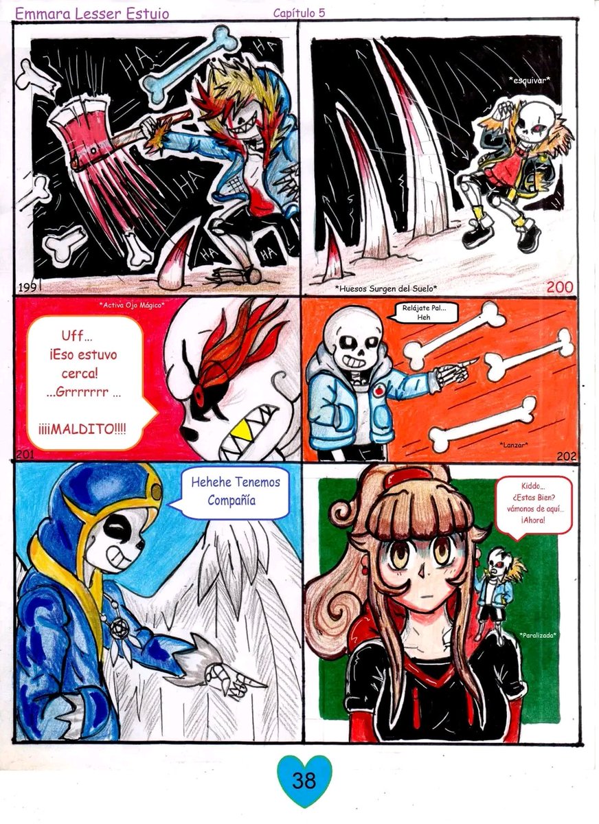 LesserEmmara's tweet photo. Fragmentale
Un fragmento Perdido:
Encuentros inesperados cap 5 (1/3)
#undertaleAU #undertale_AU #undertaleoc #undertale_comic https://t.co/X29t20B0f7